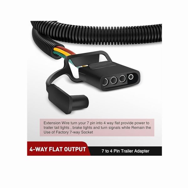 7 Pin to 4-Pin Trailer Wiring Harness (5)