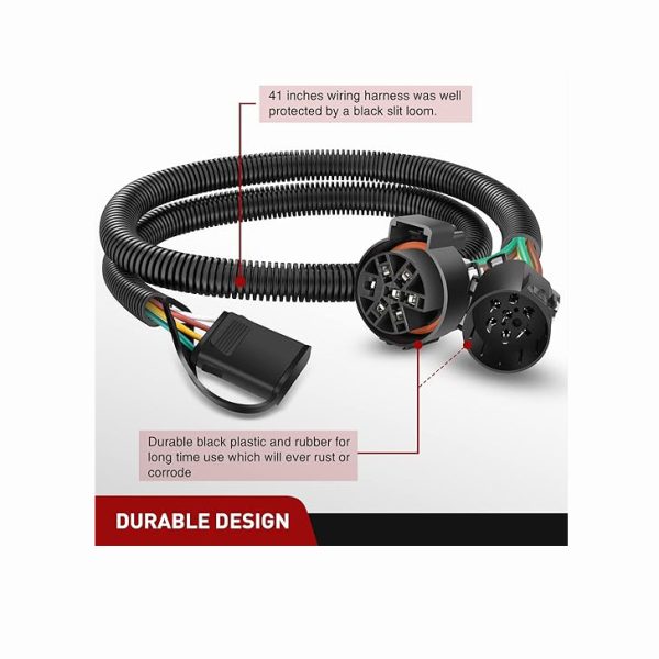 7 Pin to 4-Pin Trailer Wiring Harness (6)